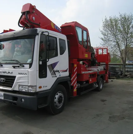 Фото №0 Аренда автовышки 45 метров