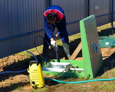 фото Замена насоса ЭЦВ