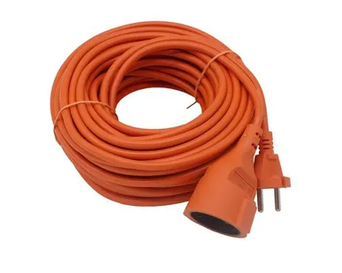 фото Удлинитель-шнур 1х20м без заземл. 6А IP20 2х0.75 TOKOV ELECTRIC TKE-SS20-075