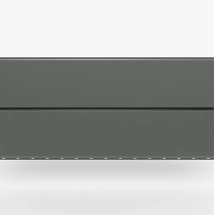 Фото №0 Сайдинг Металлический сайдинг «Евробрус» 0.47-0.50 мм RAL 7004, Серый сигнал