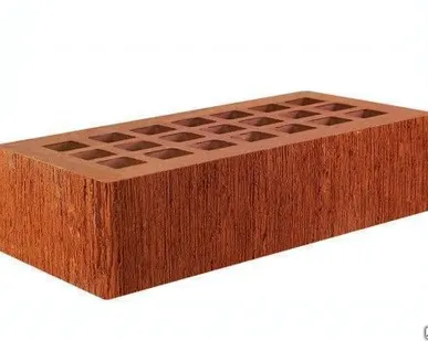 фото Кирпич керамический красный бархат Фактурный лицевой одинарный Железногорск