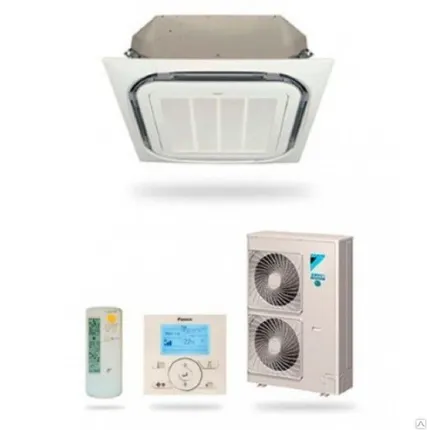 Фото №0 Кондиционер кассетного типа FCQG100F/RR100BV3/W1 (плюс декоративная панель