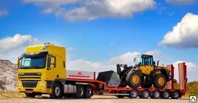 Фото №0 Kassbohrer LB5E (Гидравлические аппарели, 12 град.) полуприцеп-тяжеловоз