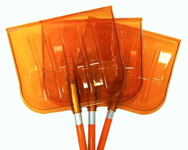 фото Лопата поликарбонатная прозрачная