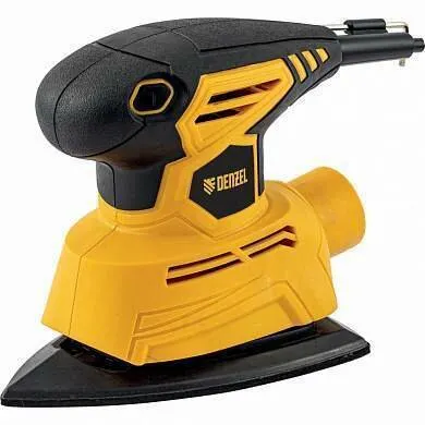 Фото №0 Машина плоскошлифовальная вибрационная 2 в 1 VDS-2, 130 Вт, 14000 об/мин Denzel