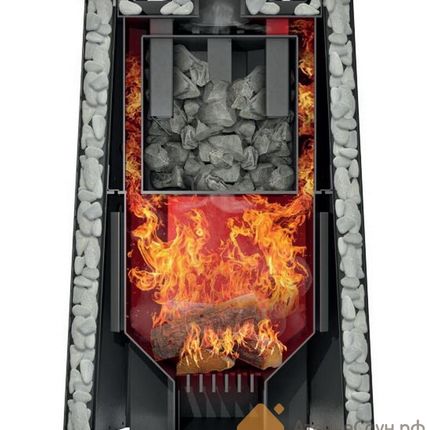 Фото №2 Печь дровяная Grill D Violet Steel Romb Long