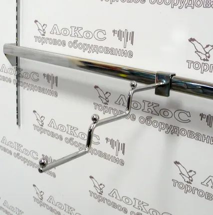 Фото №0 Кронштейн на прямоугольную трубу - меандр d=10мм