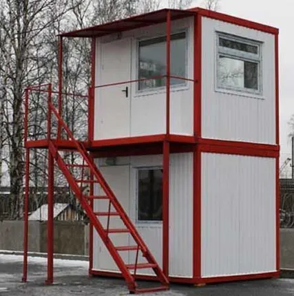 Фото №0 Пост охраны 2х4х2,5 м (эконом)