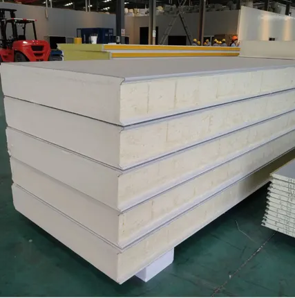 Фото №0 Сэндвич панели стеновые с наполнителем PIR (ПИР - Полиизоцианурат) 120 мм, в наличии и на заказ.