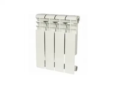 фото Радиатор алюминиевый ROMMER Profi 350 мм (4 секционный)