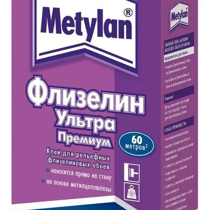 Фото №0 Клей "Метилан Флизелин Ультра Премиум", 500 г