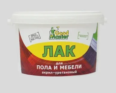 фото Лак Master Good для пола, паркета и мебели акриловый глянцевый 2л