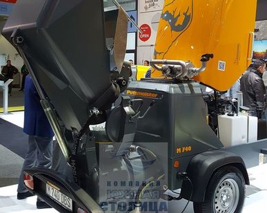 фото Пневмонагнетатель Putzmeister M740DB (со скипом) от официального дилера!