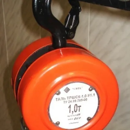 Фото №0 Тали ручные шестеренные стационарные ТРШСК (1 т., 6 м.)