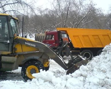 фото Вывозим снег Камаз 10,13,15,20 тонн