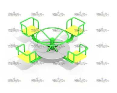 фото Карусель с рулём