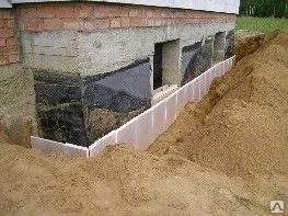 Фото №0 Теплоизоляция фундамента