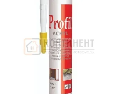 фото Герметик HAUSER ACRI акриловый белый 260мл