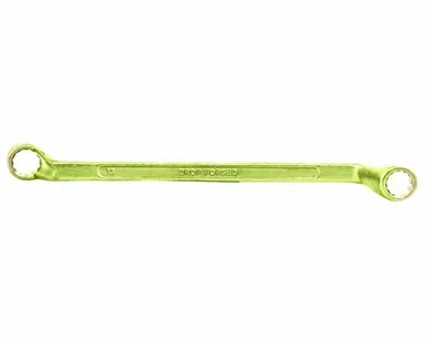 фото Ключ накидной 12х13мм желтый цинк СИБРТЕХ 14620