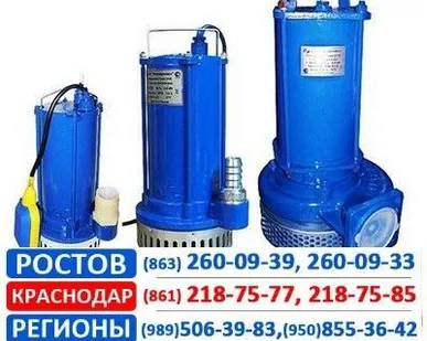 фото Насосы дренажные