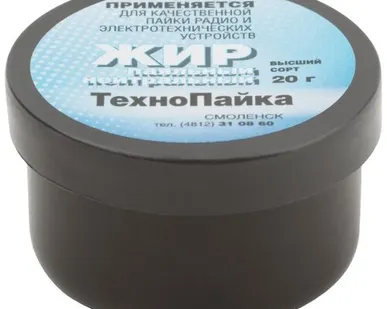 фото Жир паяльный (нейтр.флюс), баночка 20гр.