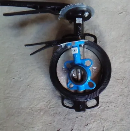 Фото №0 Затвор дисковый поворотный