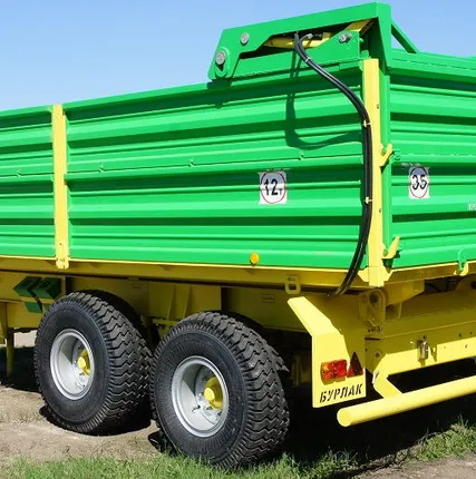 Фото №1 Полуприцеп самосвальный ПТС-12П (профильный борт) для тракторов класса 3-4 т.с.