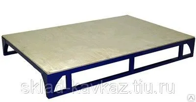 Фото №0 Поддон металлический с фанерным настилом, серия ПМ-Ф Rusklad