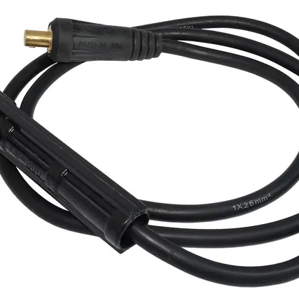 Фото №0 Кабель с электрододержателем 2 м / 25 мм / 35-50