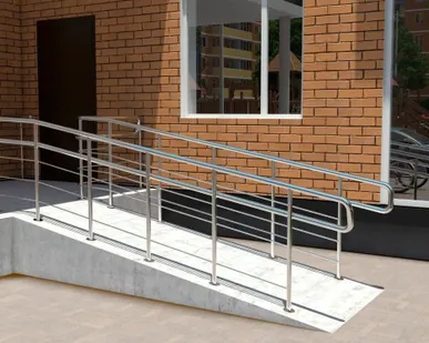 фото Пандусное ограждение ПНО/ММ-1