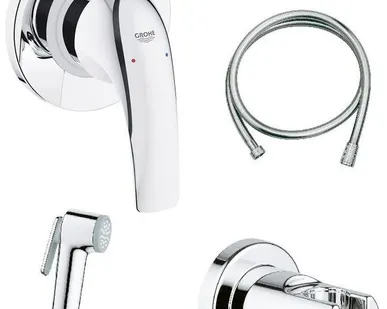 фото Гигиенический комплект Grohe BauCurve 124899 Grohe