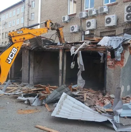 Фото №0 Демонтаж зданий