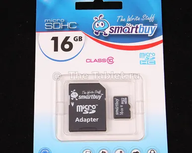 фото Карта памяти micro Smart Buy Class 10 16GB с адаптером