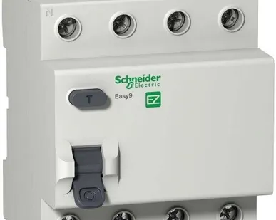 фото Выключатель дифференциального тока (УЗО) 4п 25А 30мА тип AC EASY9 SchE EZ9R34425