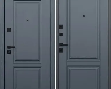 фото Входная дверь Гермес НЕО графит-графит АСД