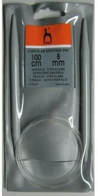 Фото №0 52267 Спицы круговые 100 см/ 8.00 мм