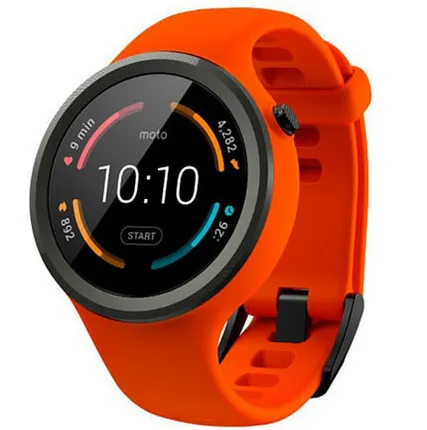 Фото №0 Умные часы Motorola Moto 360 Sport v2 45mm Orange