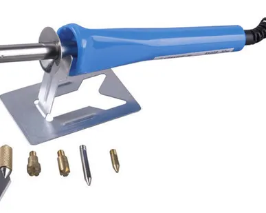 фото Набор паяльник-выжигатель (6 насадок) 230V/30Вт (ZD-707А)