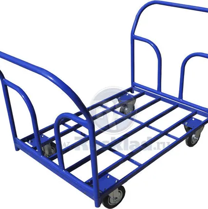 Фото №0 Тележка платформенная с двумя ручками ТКД