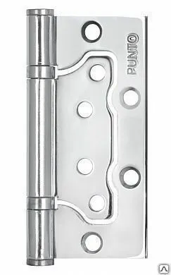 Фото №0 Петля накладная (без врезки) 100х75х2,5 Хром