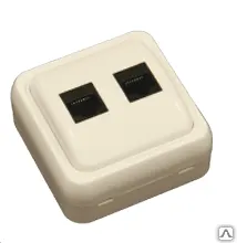 Фото №0 Компьютерная розетка -1 RJ-45 CAT5e (экран) REXANT