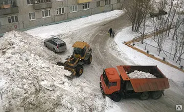 фото Уборка и вывоз снега