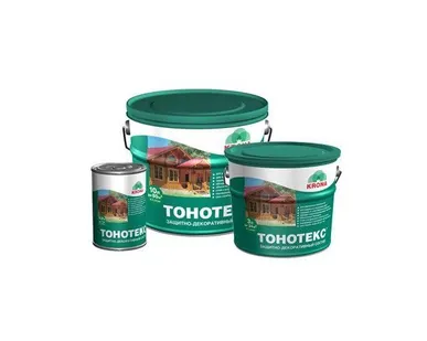 фото Состав защитно-декоративный Тонотекс "KRONA"