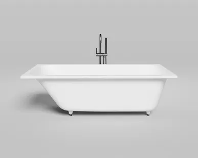 фото Ванна встраиваемая Salini S-Sense ORLANDA KIT 170x80 матовая/ДК белый 102116M