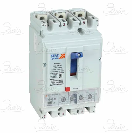 Фото №0 Автоматический выключатель 160А OptiMat D160N-MR1