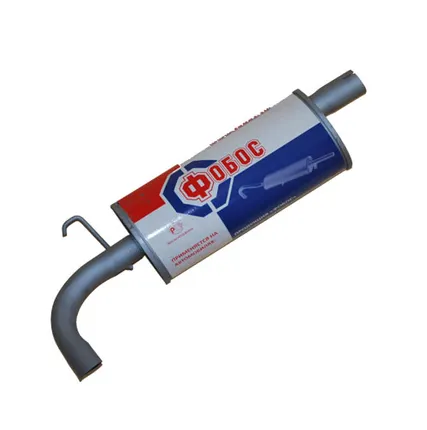 Фото №0 Глушитель 2123 Chevrolet Niva (н/о с 2004 г.) закатной с хомутом GM7501474