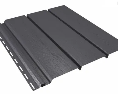 фото Софит сплошной (без перфорации) Ю-Пласт графитовый