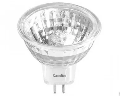 фото Галогенная лампа Camelion Halogen MR-16-JCDR 220V 50Вт с защитным стеклом