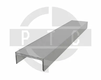 фото Швеллер алюминиевый АМГ 40х40х40х2