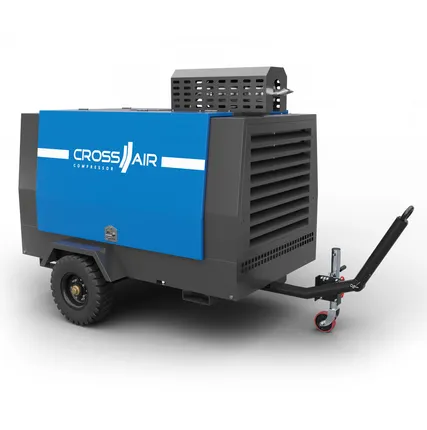 Фото №0 Дизельный стационарный компрессор Borey200-15BZ с ПЖД